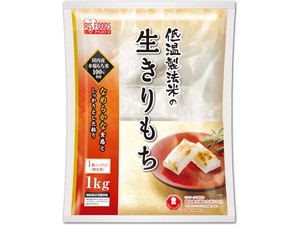 アイリスフーズ 低温製法 米の生きりもち 個包装 1Kg x10 【お餅】