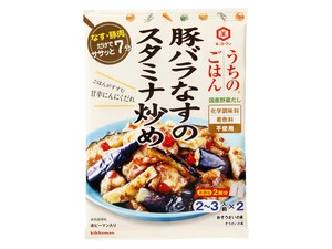 [Retort Foods] Kikkoman Home cooked Sauteed Pork Belly with Eggplant seasoning
