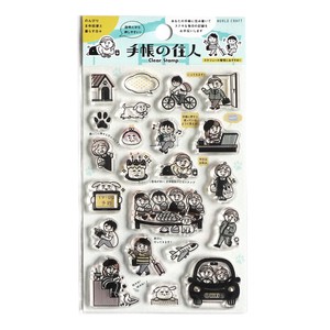 Clear Stamp Stationery Penchant Message Notebook Letter Craft