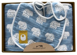 Made in Japan Elephant Fan Baby Gift 30 Blue