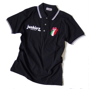 Short Sleeve Patch Embroidery Fictional Soccer Good Event Jean Representative Polo Shirt