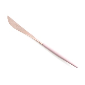 クチポール（Cutipol）GOA　ピンク/ローズゴールド　テーブルナイフ