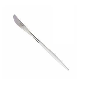 クチポール（Cutipol）GOA　ホワイト/シルバー　デザートナイフ
