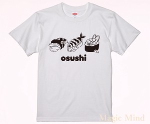 ☆SALE☆【お寿司オジサン】ユニセックスTシャツ Lサイズのみ