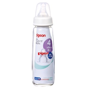 Pigeon Slim Type Nursing Bottle Heat-Resistant Glass 40