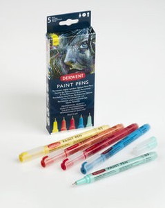 Glass Plastic pen DERWENT Paint pen Pallet