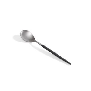 Spoon sliver black Cutipol M