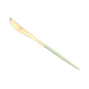 クチポール（Cutipol）GOA　セラドン/ゴールド　テーブルナイフ