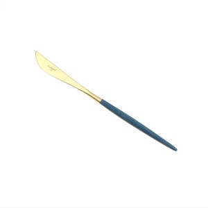 クチポール（Cutipol）GOA　ブルー/ゴールド　デザートナイフ