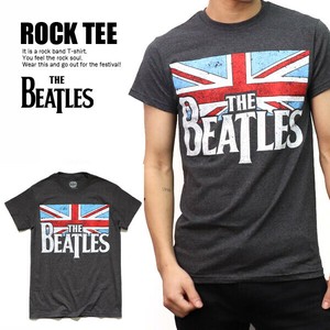 ザ・ビートルズ 【The Beatles】FLAG 英国旗 ユニオンジャック ロックT バンドT 正規品 本物