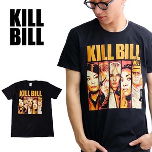 キル・ビル【Kill Bill】COMIC BLACK　S/S TEE タランティーノ 映画 メンズ Tシャツ 半袖 トップス