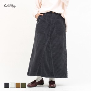 【SALE・再値下げ】ベイカーコーデュロイスカート Cafetty/CF4043