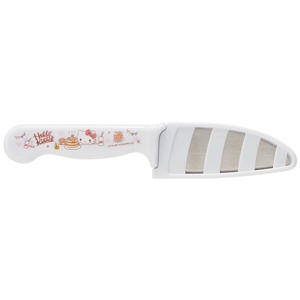 Attached Children Safety Japanese Cooking Knife Hello Kitty Snack Thyme