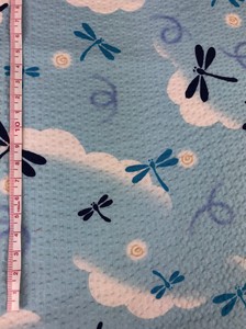 Cotton Fabric Ripple Dragonfly