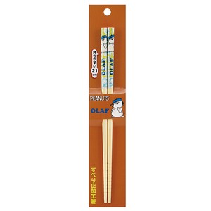 【スケーター】竹箸（21cm）オラフ