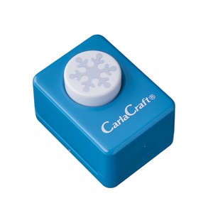 カール事務器 型抜き スモールサイズクラフトパンチ CP-1N ユキ-C