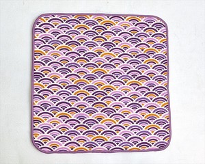 Towel Handkerchief Mini Japanese Fine Pattern Seigaiha