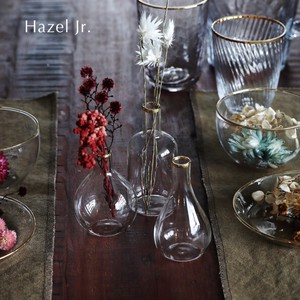 Gold-Rimmed Single Flower Vase Hazel 9