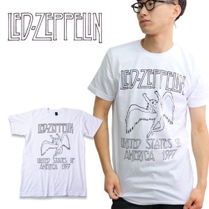 レッド・ツェッペリン【Led Zeppelin】US77　S/S TEE Tシャツ ロックT バンドT 半袖 ロゴT 正規品 本物