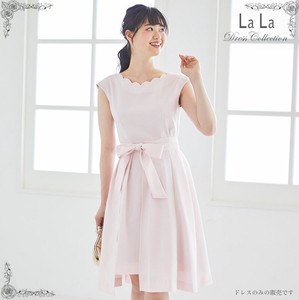 Formal Dress Pink Bijoux Simple 2-way 3-colors