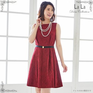 Formal Dress Red Flare 3-colors