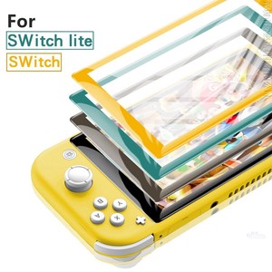 Nintendo Switch用 Nintendo Switch lite用液晶画面完全保護シール 保護シート【A164】
