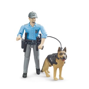 【bruder】ビーワールド　白人警察官＆警察犬
