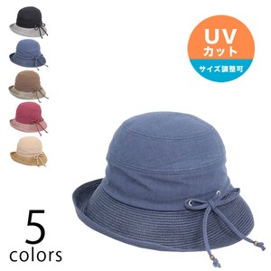 帽子/レディース/UV/つば広/ウォーキング/散歩/春/夏/おしゃれ/小顔/リボン/天然素材