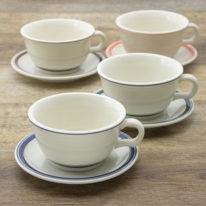 One Hand Soup Cup Saucer Country