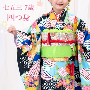 儿童和服/日式服装 花 和服