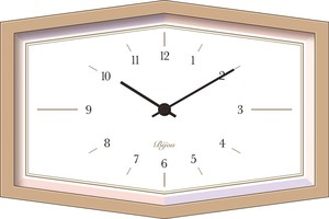 Bijou Wall Clock Amethyst
