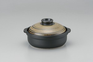 锅 陶器 8号 日本制造