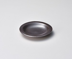 鉄結晶耐熱皿  【日本製  萬古焼  陶器】