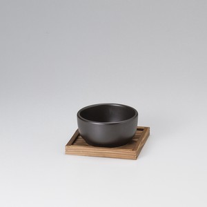 深型ビビンバ鍋（小）黒  【日本製  萬古焼  陶器】