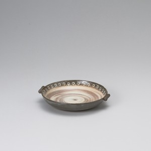 印花耐熱鍋皿  【日本製    陶器】