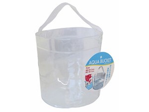 Transparency Vinyl Bucket Aqua Bucket