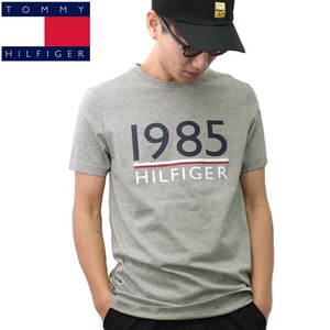 トミーヒルフィガー【TOMMY HILFIGER】 09T3429 メンズ Tシャツ 半袖 ロゴ トップス コットン 1985 USA規格