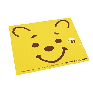 Bento Wrapping Cloth Skater Face Pooh Made in Japan