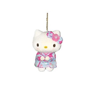 Hello Kitty Sakura Kimono Light Blue Mascot