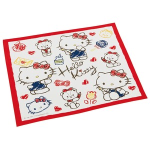 Bento Wrapping Cloth Hello Kitty Sketch Skater Made in Japan