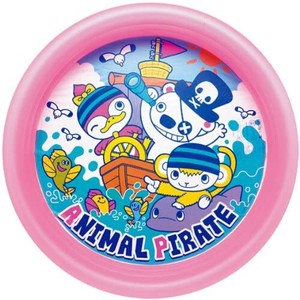Inflatable Pool Pink Animals 120cm