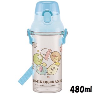 Water Bottle Sumikkogurashi Skater Dishwasher Safe M Clear Made in Japan