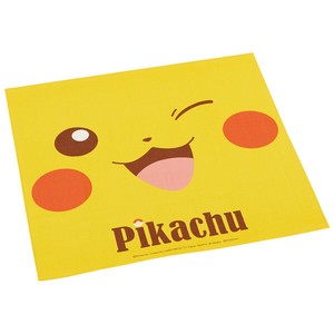 Bento Wrapping Cloth Pikachu Skater Face Made in Japan
