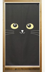 Noren Black-cat Cat Made in Japan