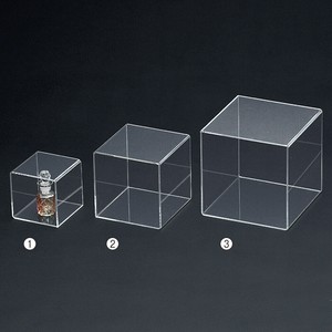 アクリル4面ボックス ディスプレイアクセサリー 小物 透明 ストエキオリジナル