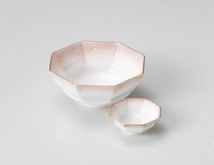 Side Dish Bowl Pink Made in Japan