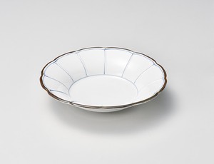 Main Plate Porcelain 6-sun Made in Japan