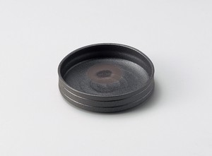 炭化黒切立鉢  【日本製    陶器】