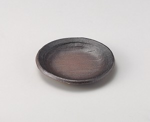 備前ケズリ皿  【日本製    陶器】