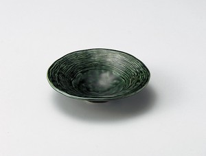 織部5.5浅鉢  【日本製    陶器】